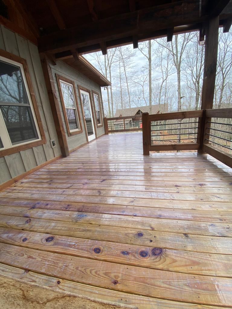 Deck Cleaning in Blue Ridge, GA